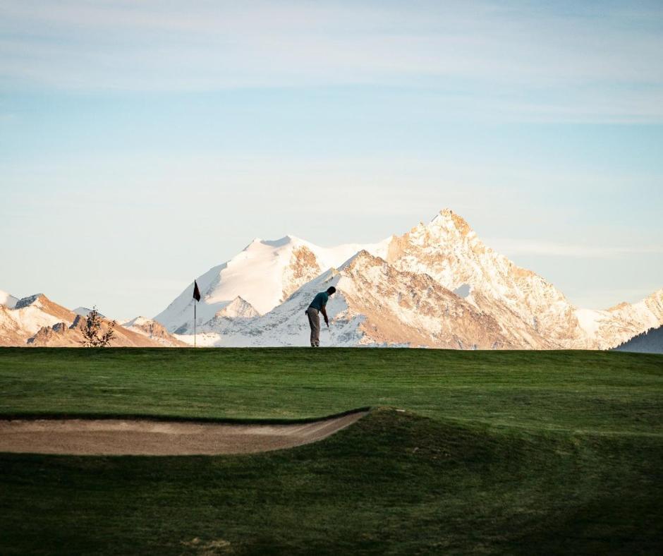 Au Bon Coeur L Golf 5Min L Vue L 4 Pers Crans-Montana Exterior foto